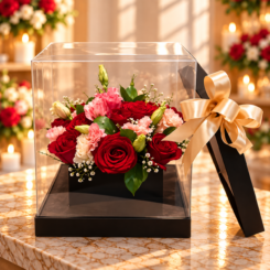 Box Acetato de Flores Premium