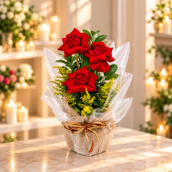Trio de Rosas Clean