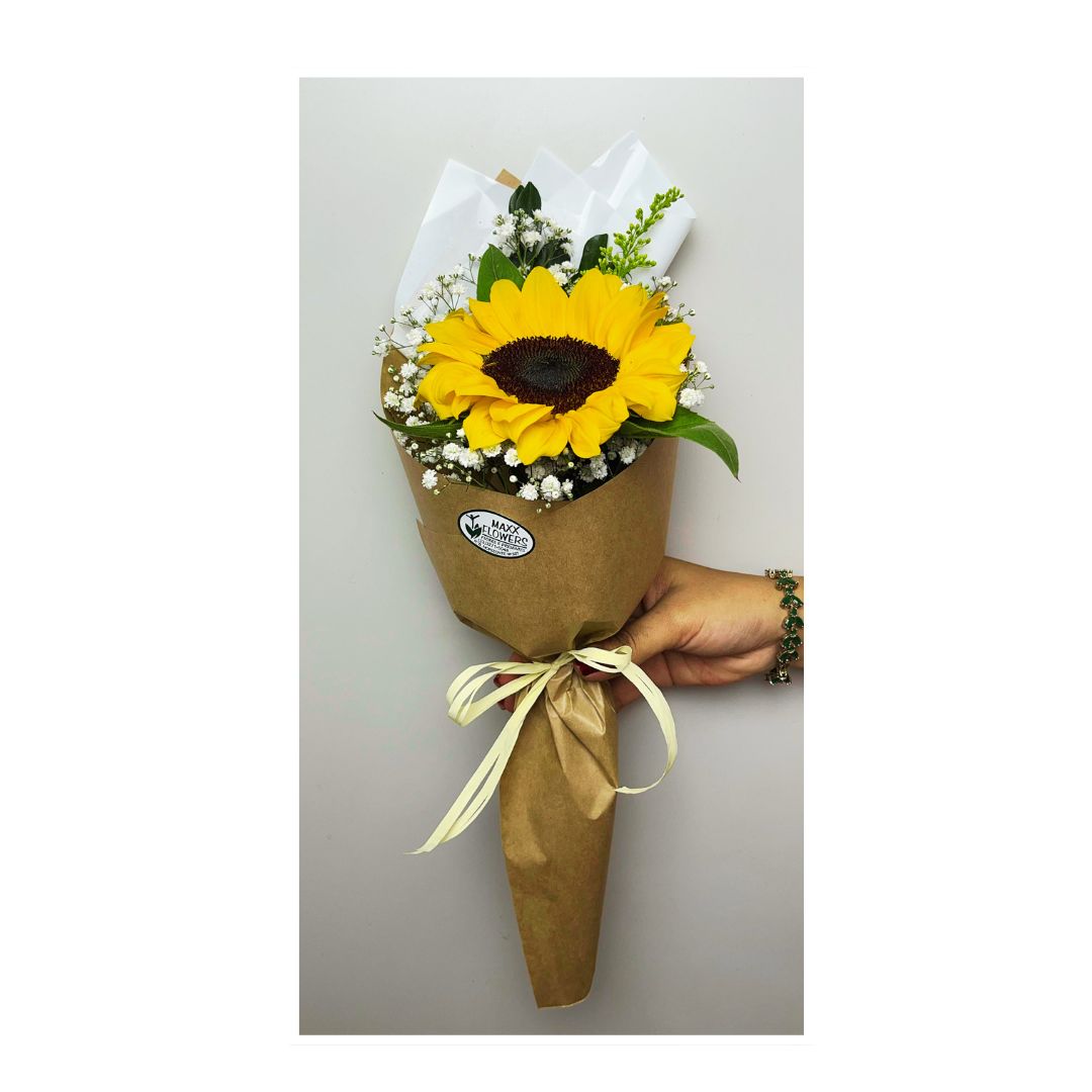 Girassol Tradicional no kraft