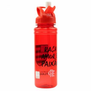 Garrafa Canudo Retrátil 700ml - Flamengo - Imagem 2
