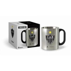 Caneca metal Inox do Atlético MG