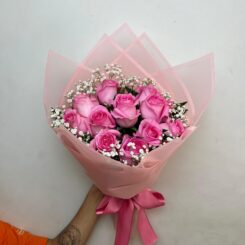 Buquê La Belle 12 (COR ROSA)