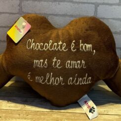 Pelúcia G Coração de Chocolate - 18cm