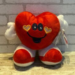 Pelúcia P Coração Feliz - 15cm